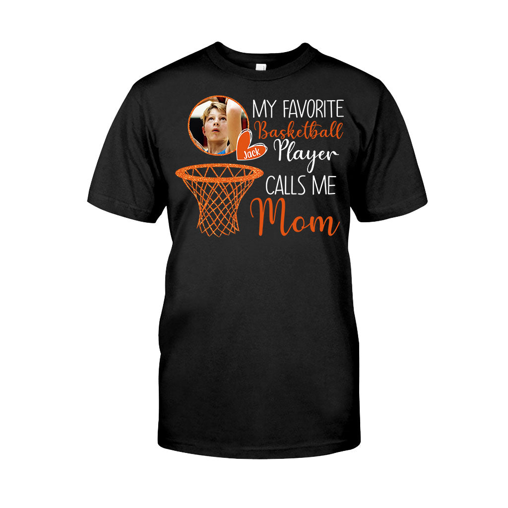 My Basketball Player Calls Me Mom Grandma - Personalized Basketball T-shirt And Hoodie