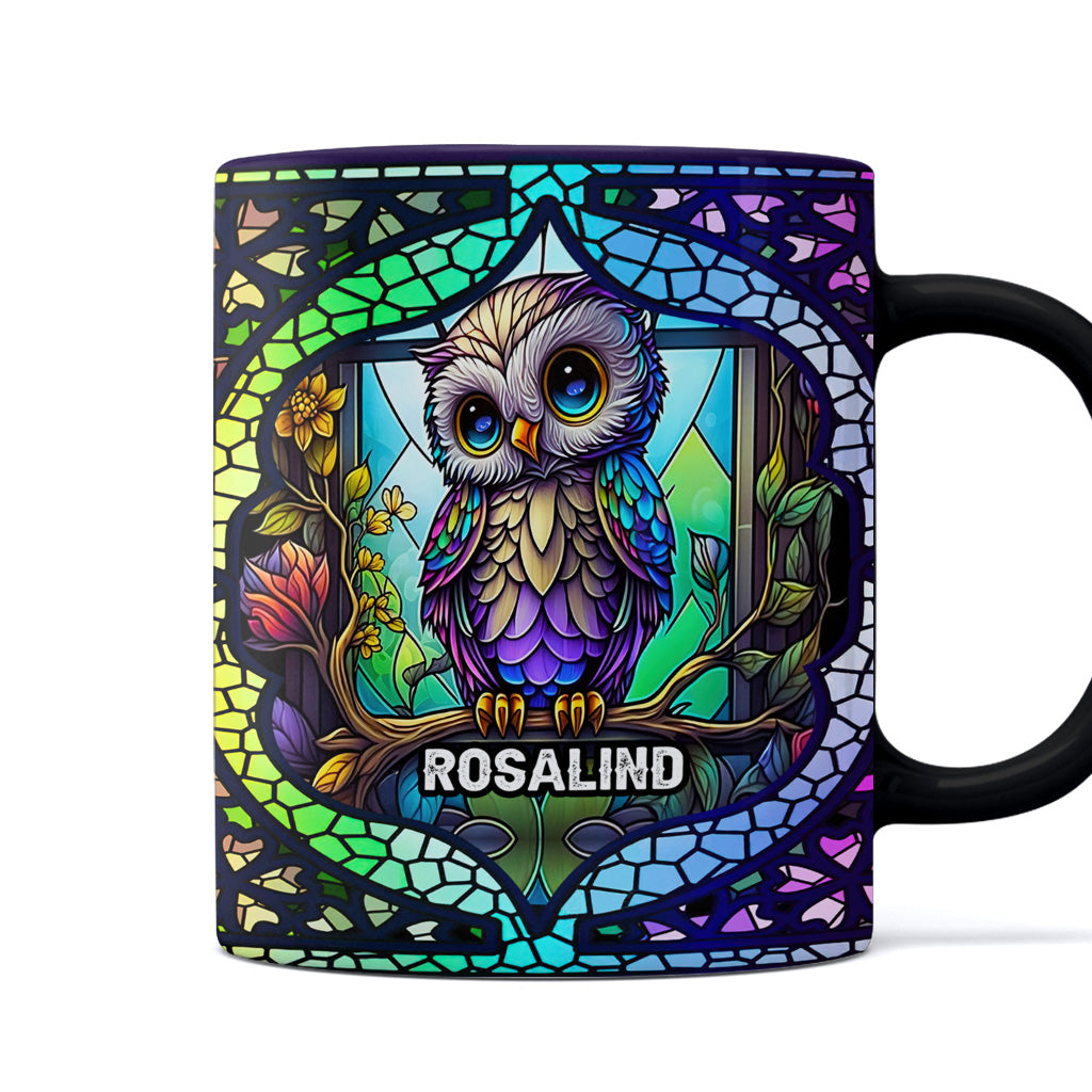 Beatiful Owls - Personalized Owl Mug