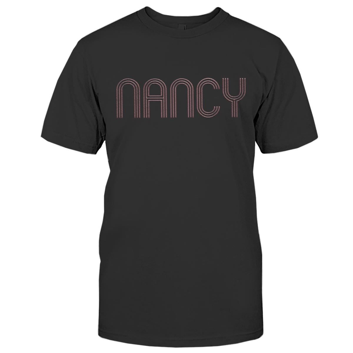 Custom Name - Personalized Bestie Embroidered T-shirt