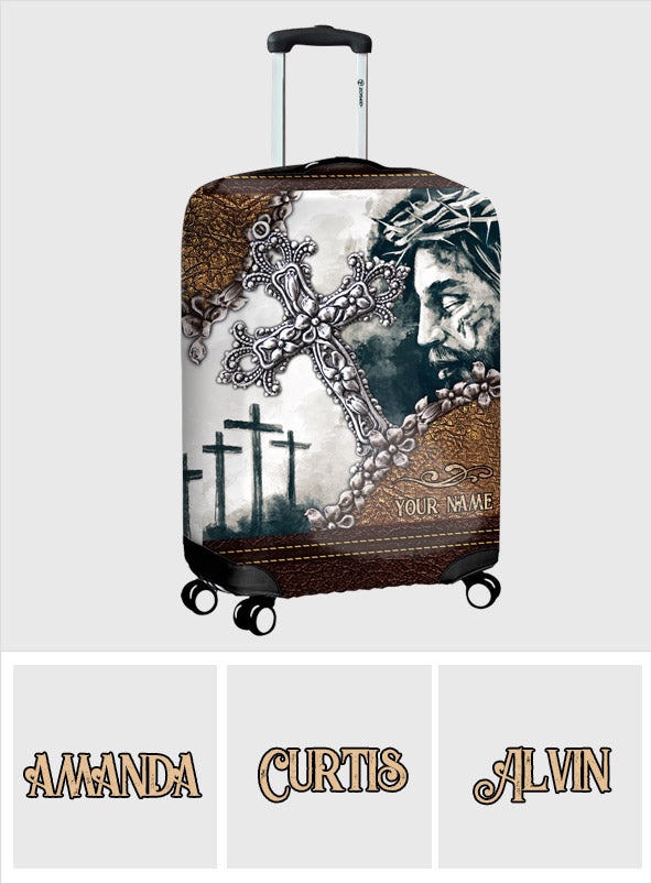 Have Faith - Personalized Christian Luggage Cover