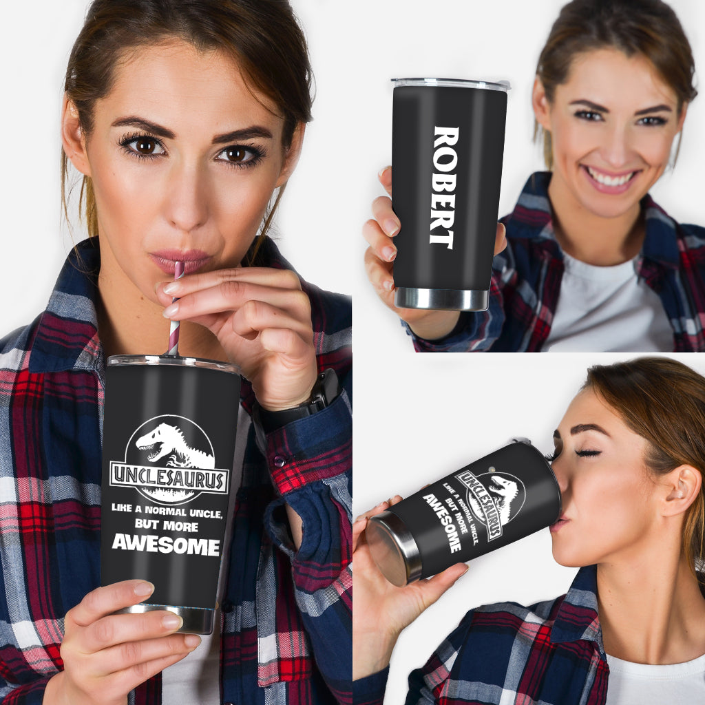 Unclesaurus - Personalized Uncle Tumbler