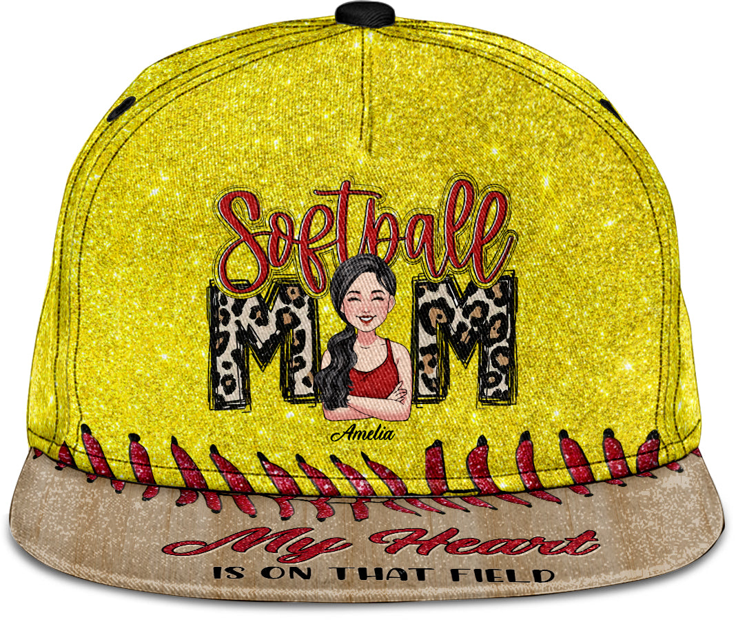 Love Softball - Personalized Softball Snapback