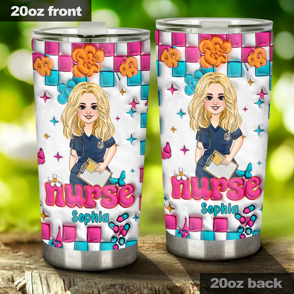 Nurse Life - Personalized Nurse Tumbler