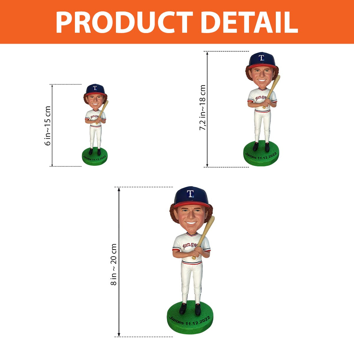 Some Boys Are Just Born With Baseball In Their Souls - Personalized Baseball Bobblehead