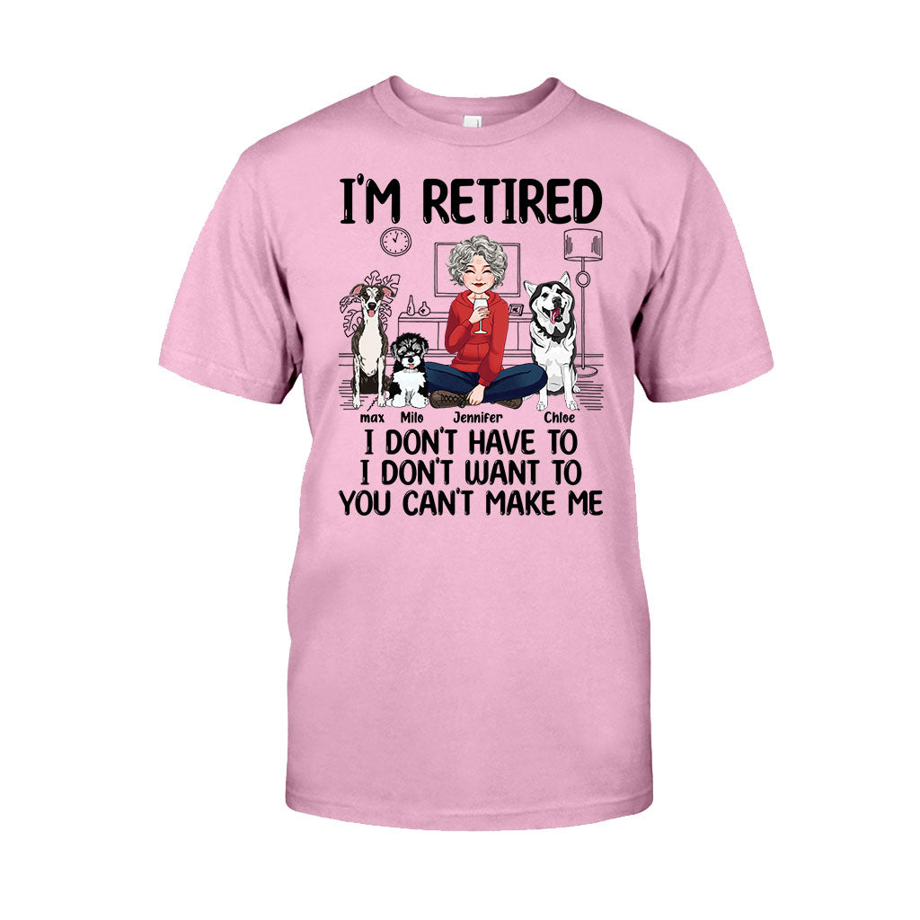 I'm Retired - Personalized Retired T-shirt & Hoodie