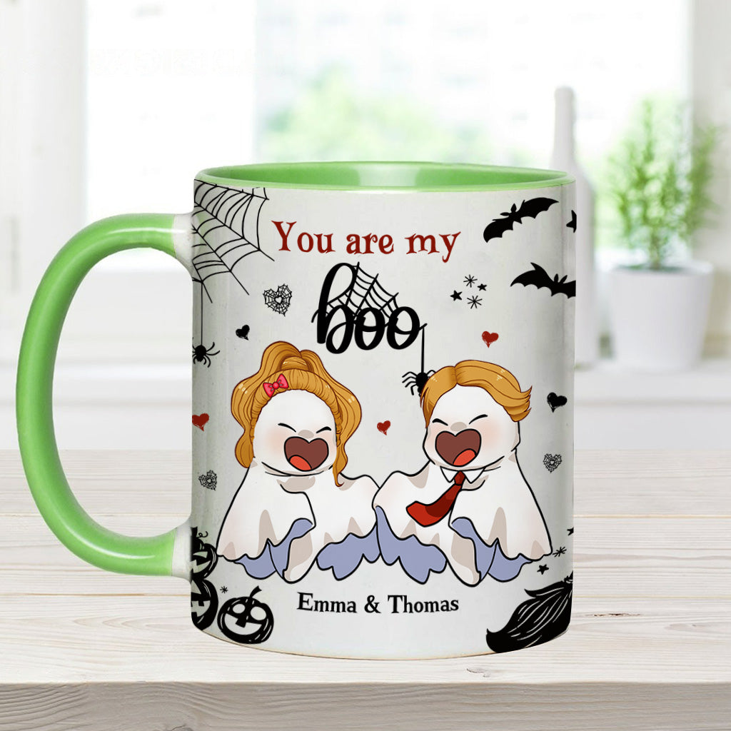 You're My Boo Sweet Boo Boo - Personalized Couple Accent Mug