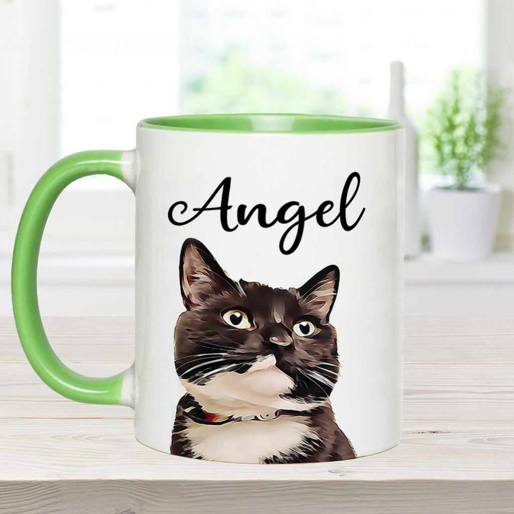 Cat Lover - Personalized Cat Accent Mug