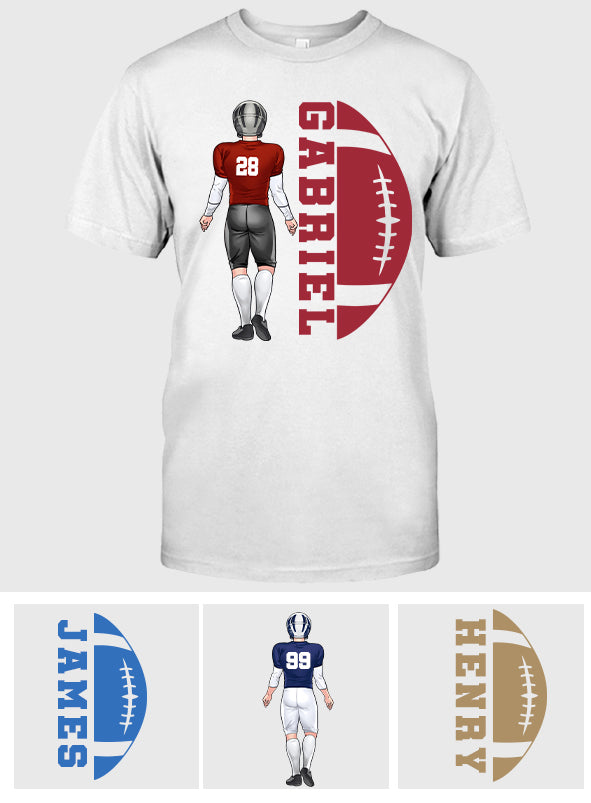 Football Lover - Personalized Football T-shirt And Hoodie