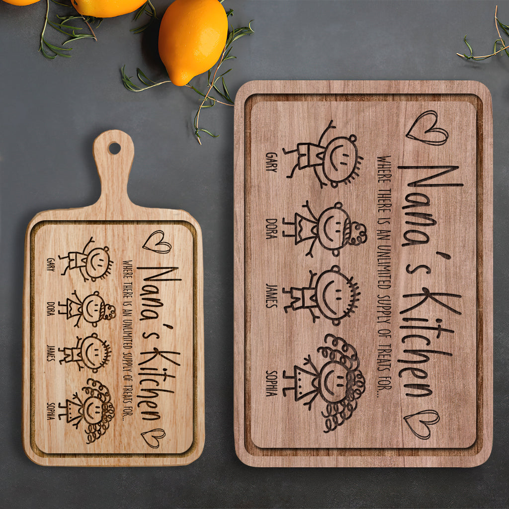 Grandma gifts-grandma cutting board-grandma's kitchen-gifts for