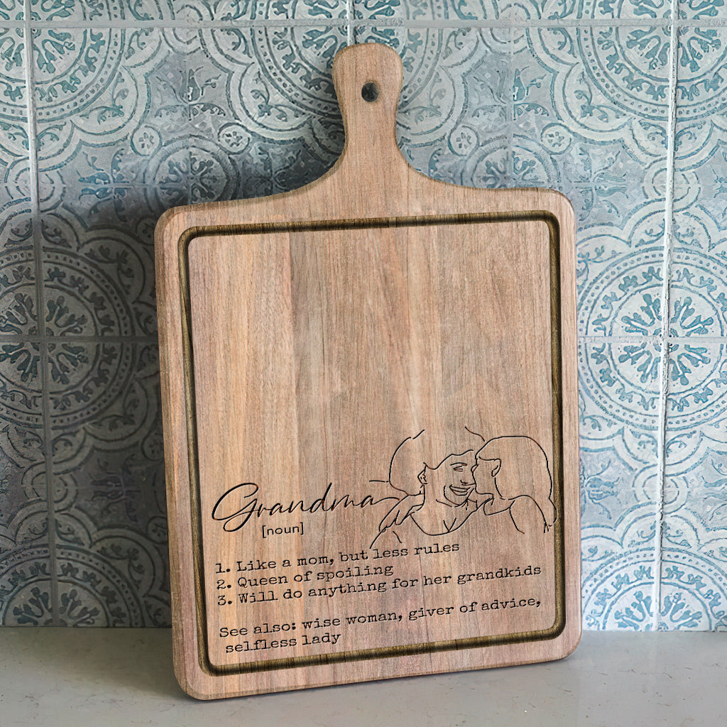 Personalized Cutting Board, Kitchen Definition Decor, Custom Gift for  Grandma, Mom, Wife, Mother's day Gifts