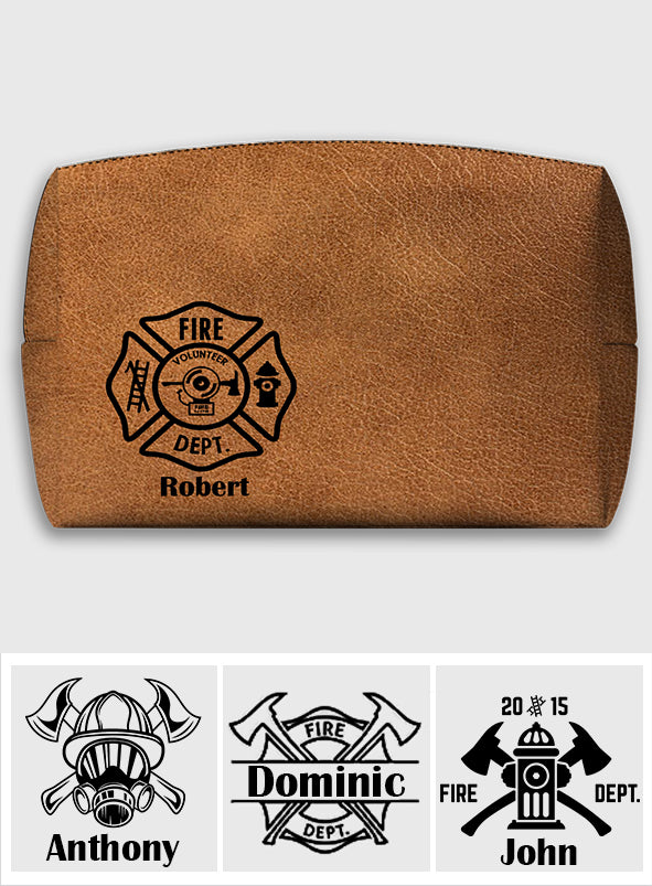 Firefighter's Survival Kit - Personalized Firefighter Dopp Kit