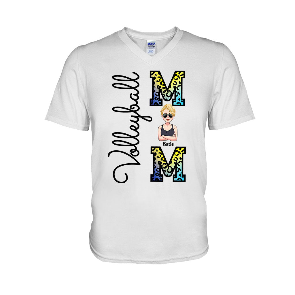 Volleyball Mom - Personalized Volleyball T-shirt and Hoodie