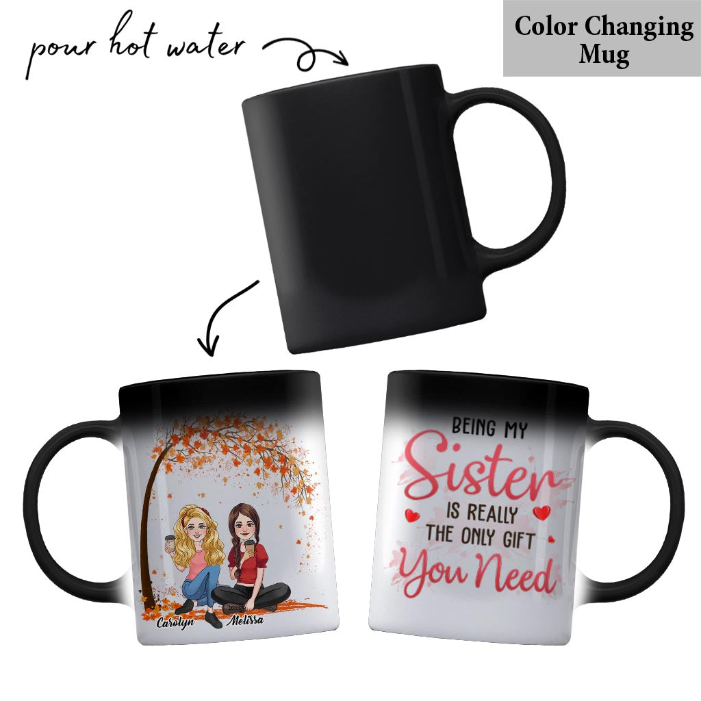 The Only Gift You Need - Personalized Sibling Mug