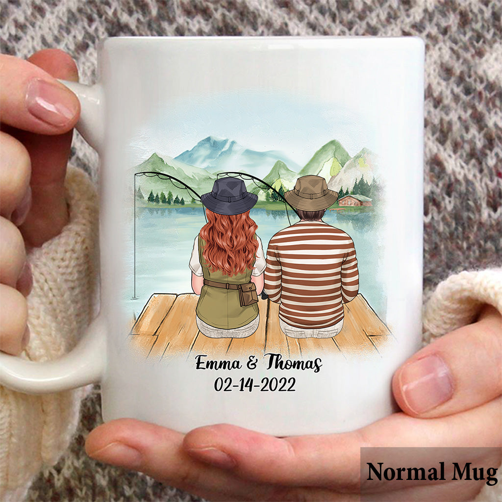 Fishing Partner For Life - Personalized Fishing Mug
