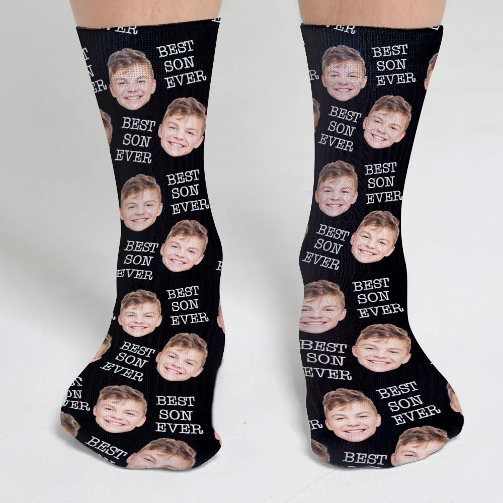 Custom Face - Personalized Son Socks