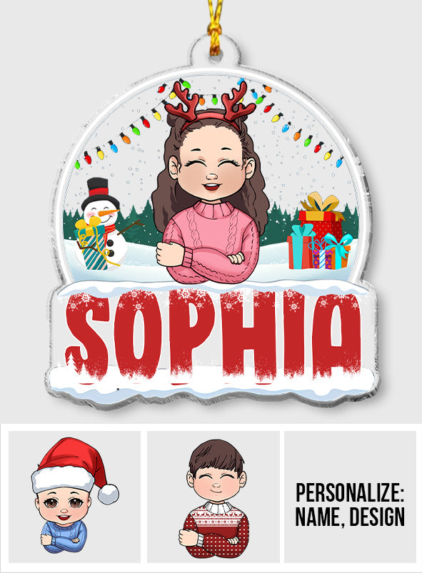 Christmas Kid - Personalized Kid Ornament