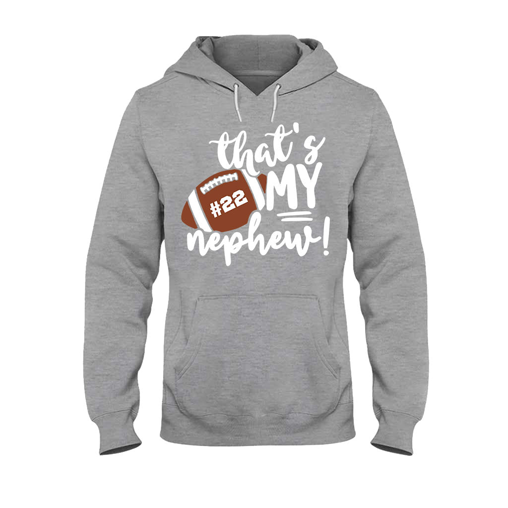 That's My Grandson - Personalized Football T-shirt & Hoodie