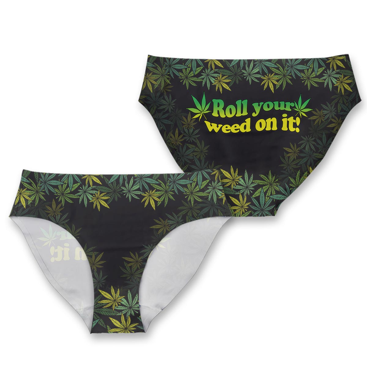Roll Your Weed On It 4:20 - Personalized Weed Women Briefs