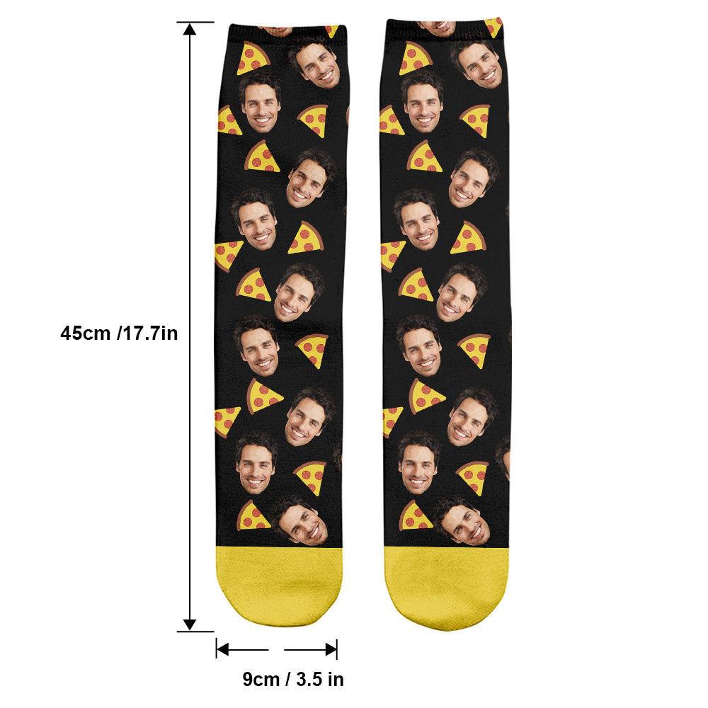 Funny Icon Pattern - Personalized Uncle Socks