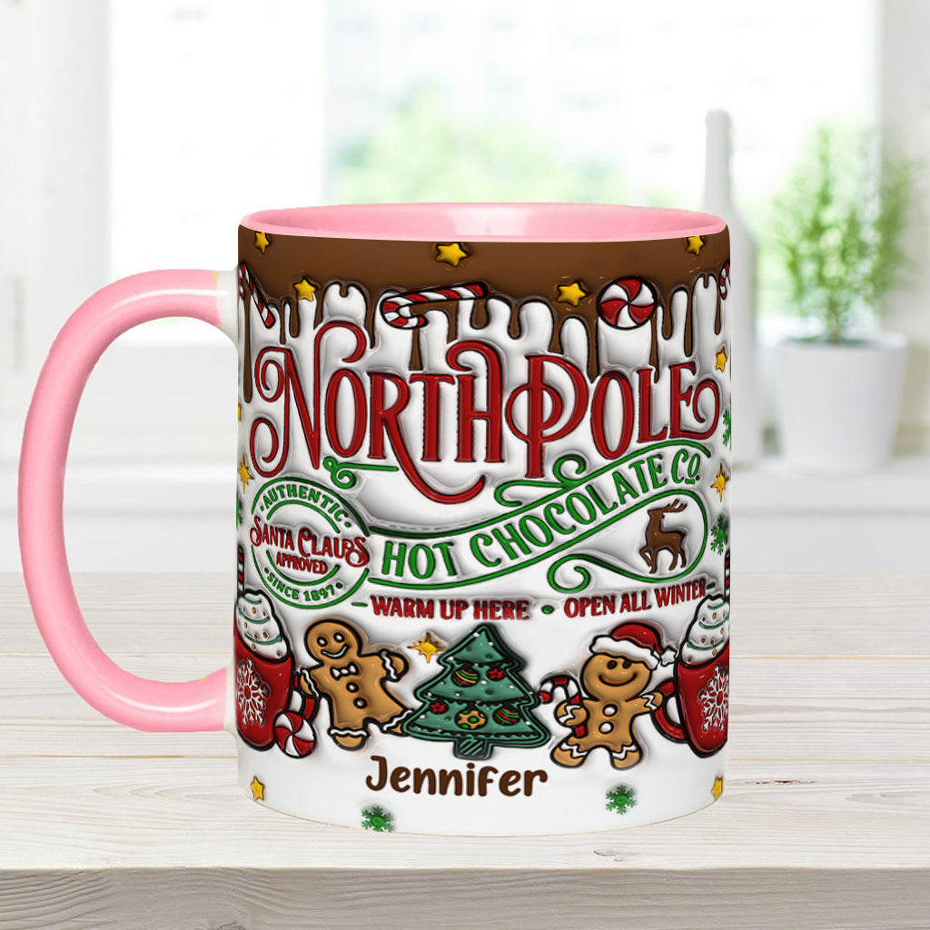 Northpole Hot Chocolate - Personalized Christmas Accent Mug