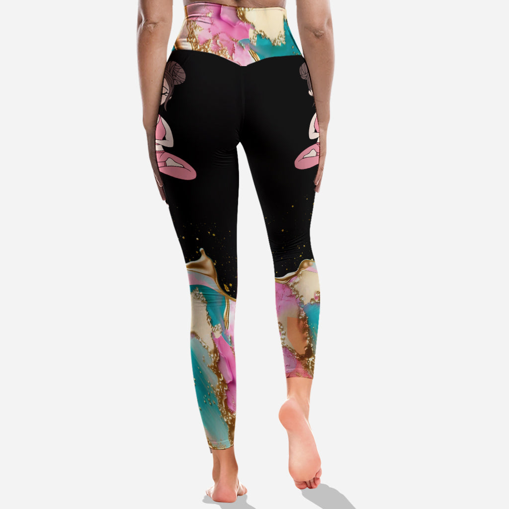 Meditation - Personalized Yoga Leggings