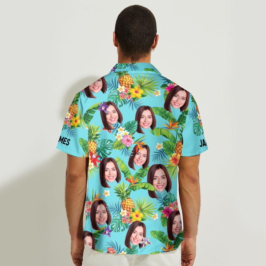 Tropical Flowers - Personalized Sea Lover Hawaiian Shirt