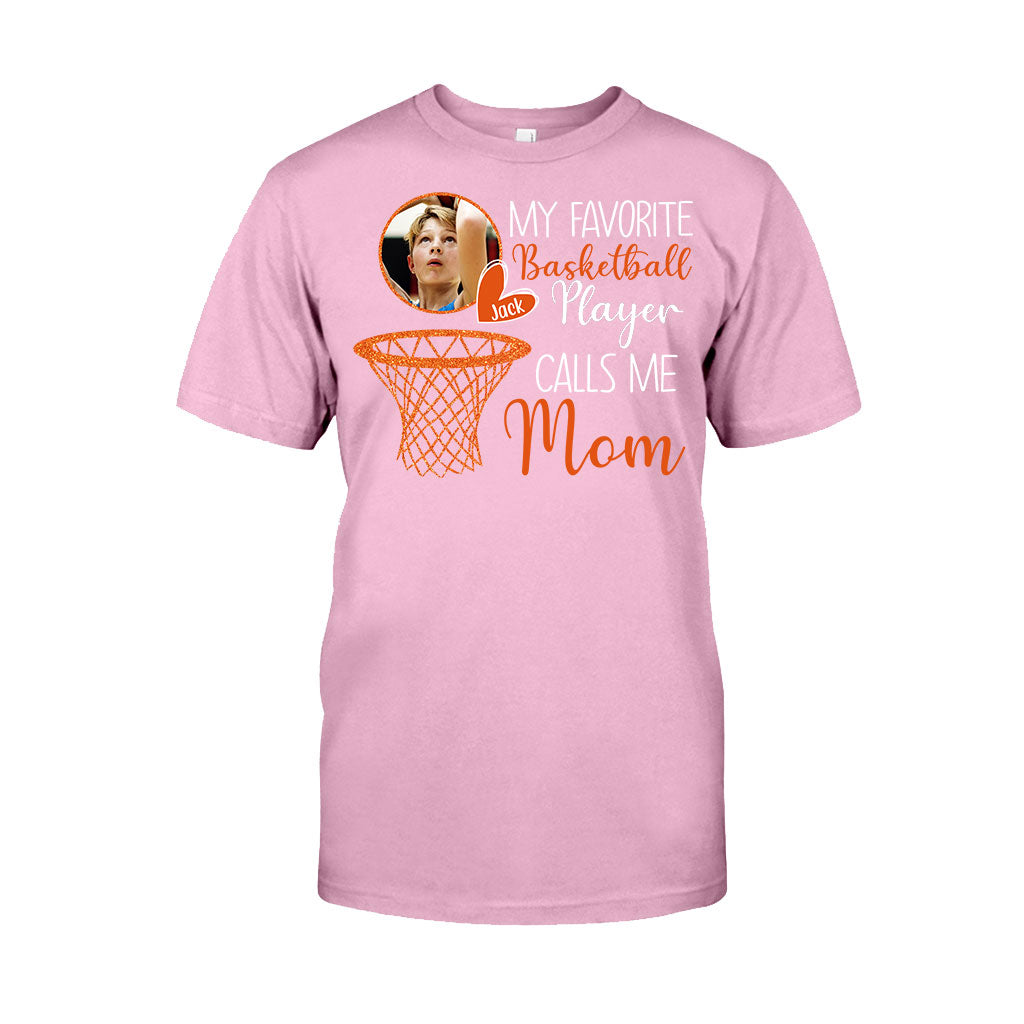 My Basketball Player Calls Me Mom Grandma - Personalized Basketball T-shirt And Hoodie