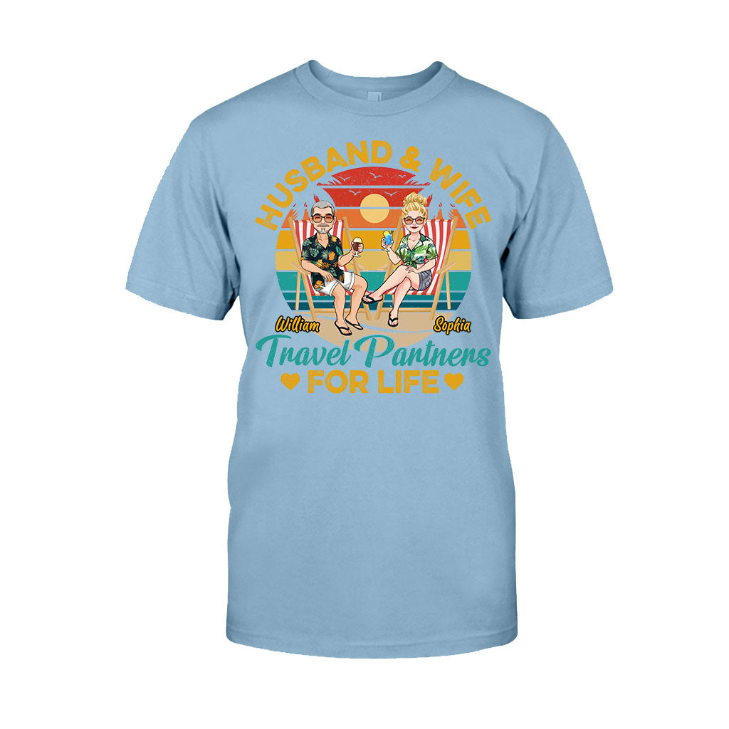 Travel Partners For Life - Personalized Travelling T-shirt & Hoodie