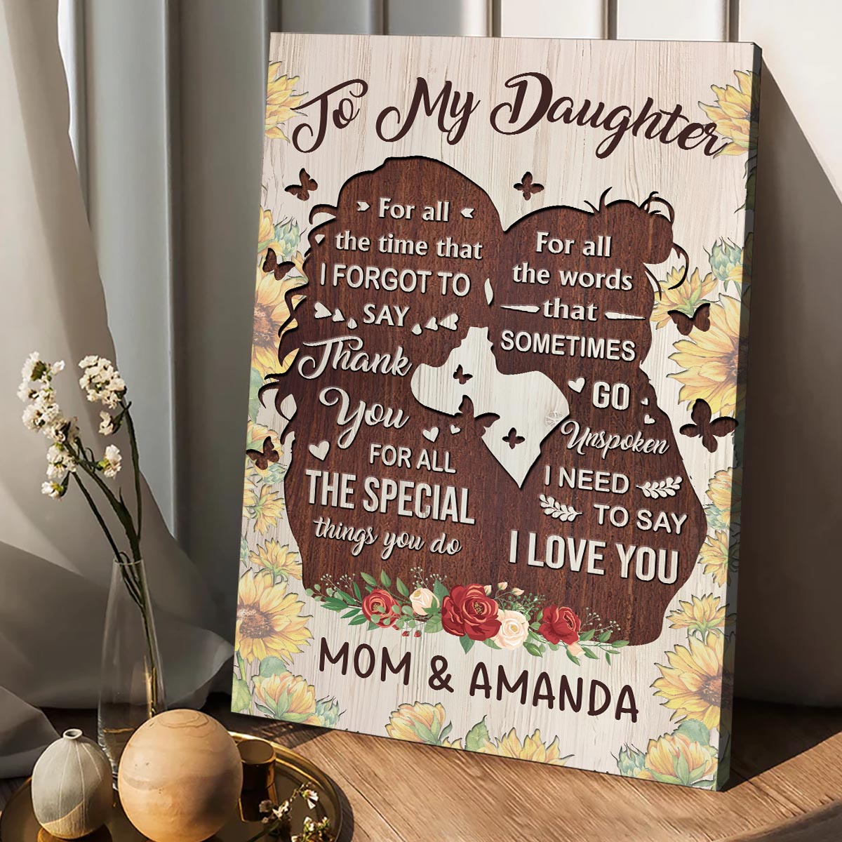 I Need To Say I Love You - Gift For Mom, Grandma - Personalized