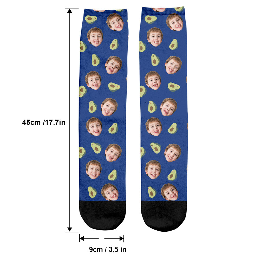 Funny Icon Pattern - Personalized Son Socks