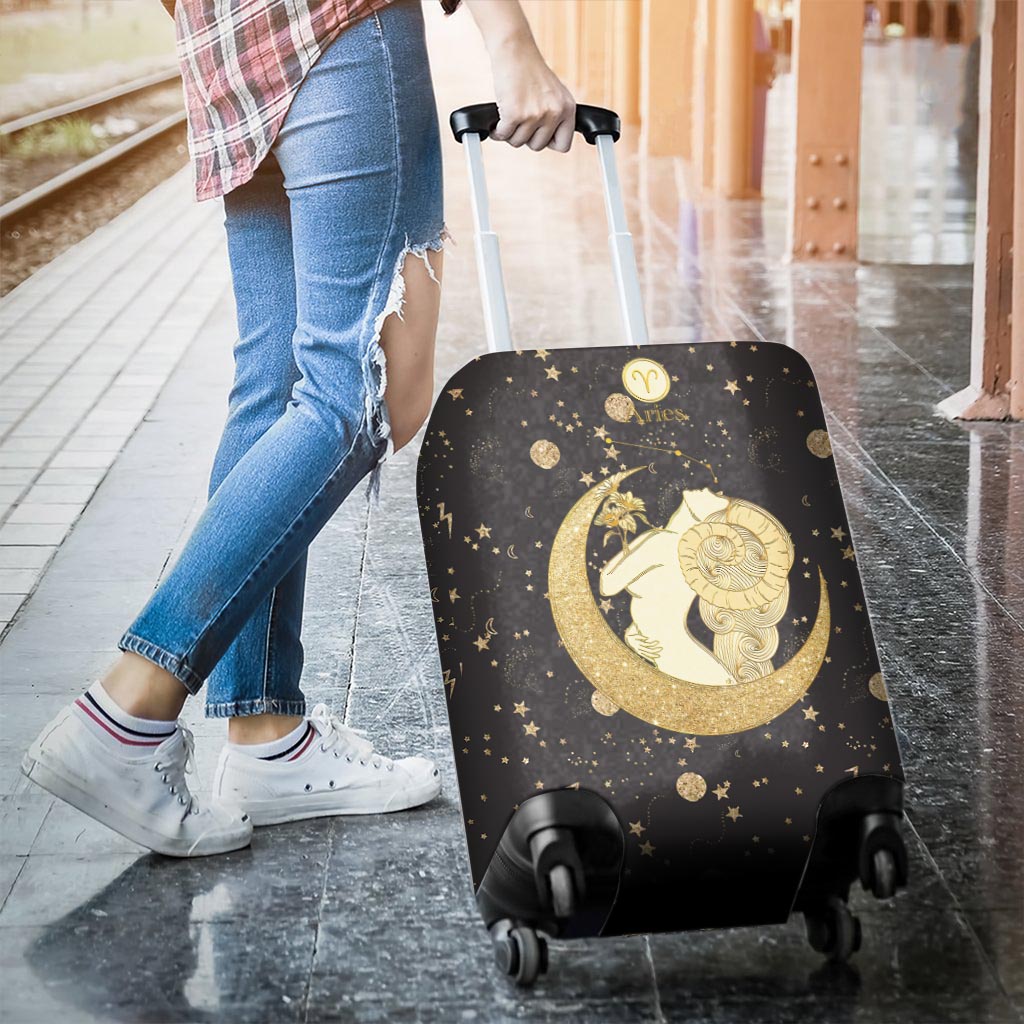 Zodiac Sign - Personalized Horoscope Luggage Cover