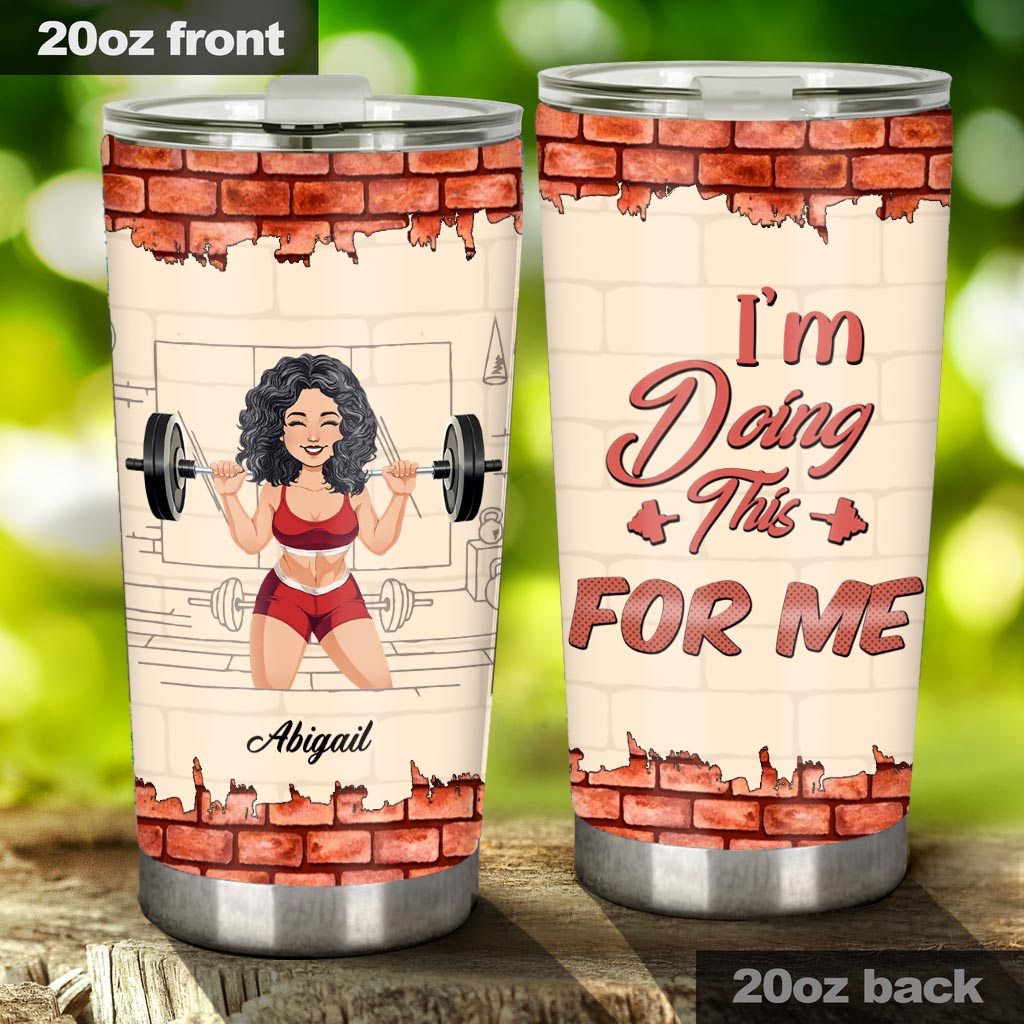 Assuming I'm Just An Old Lady - Personalized Fitness Tumbler