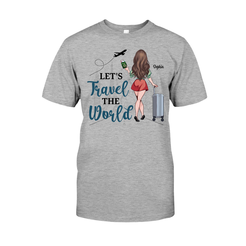 So The Adventure - Travelling gift for mom, daughter, granddaughter, wife, girlfriend, friend - Personalized T-shirt And Hoodie