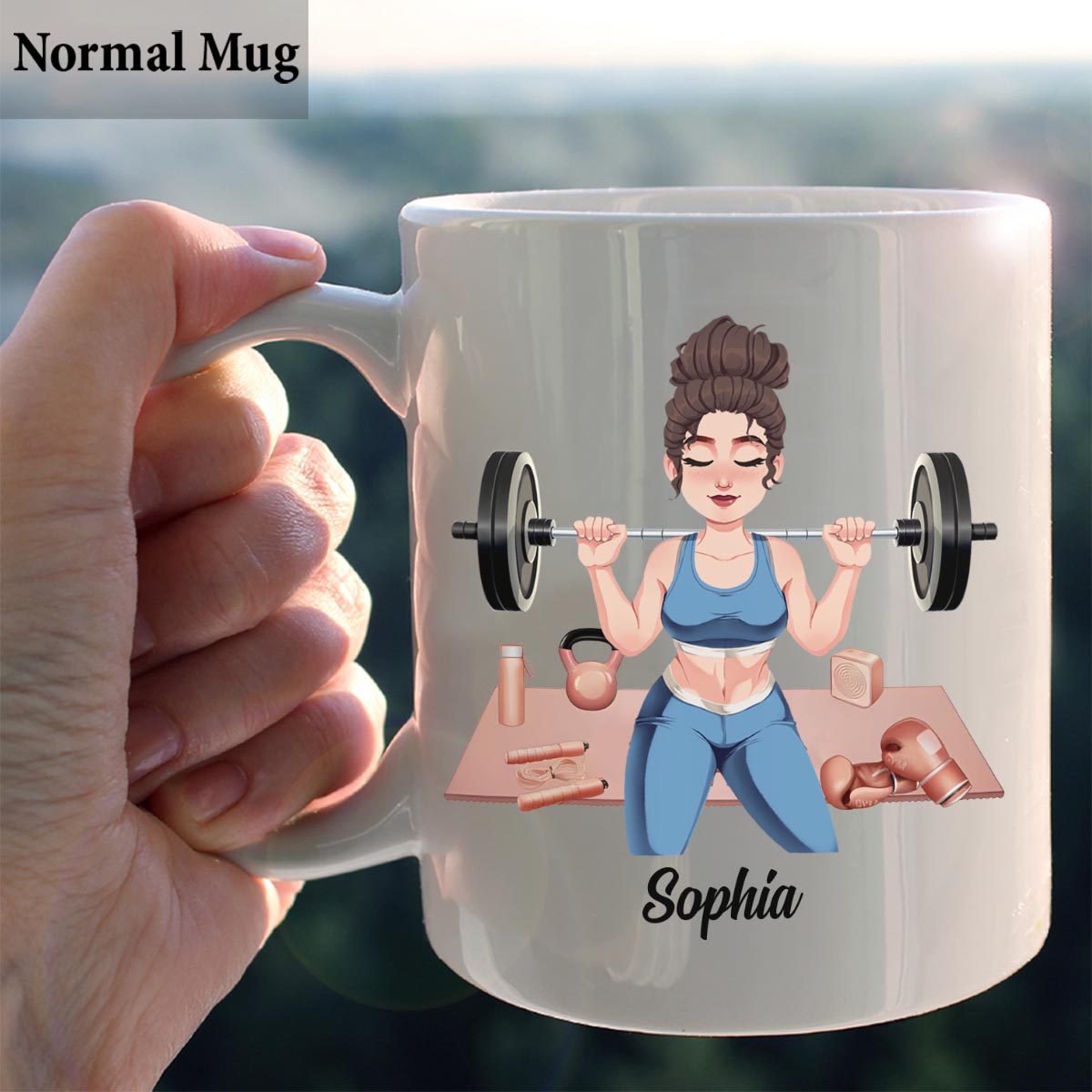 Life Is Better With Workout - Personalized Fitness Mug