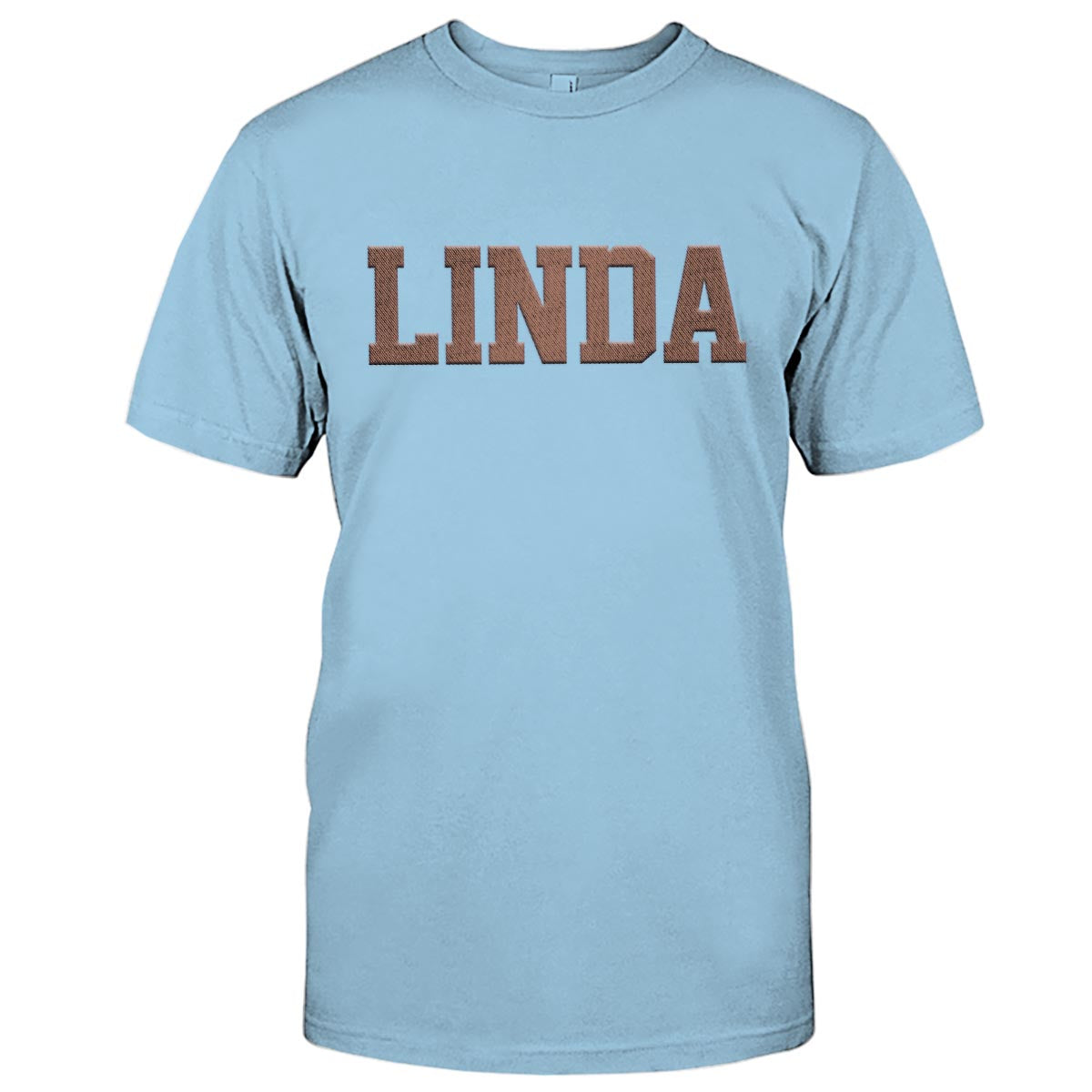 Custom Name - Personalized Aunt Embroidered T-shirt