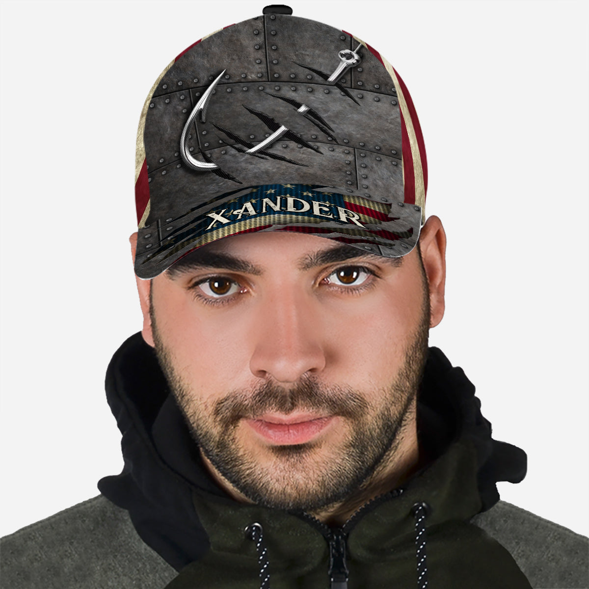 Fishing Hook Cool Design - Personalized Fishing Classic Cap