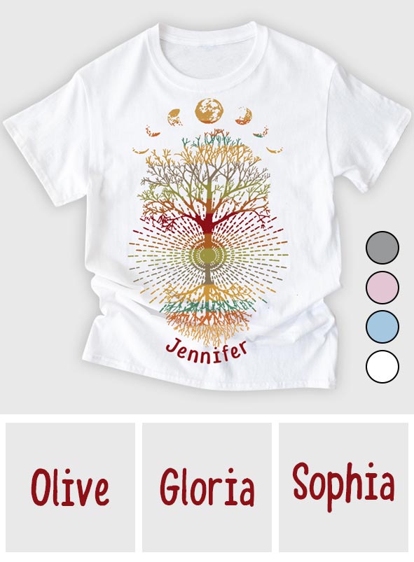 Yoga Tree - Personalized Yoga T-shirt And Hoodie