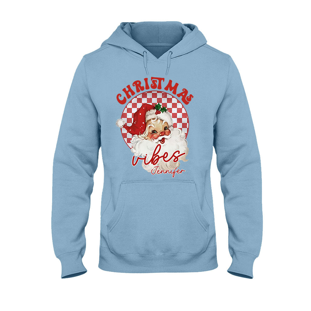 Christmas Vibes - Personalized Christmas T-shirt And Hoodie