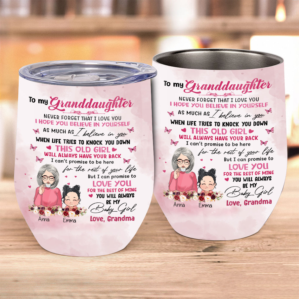 Blessed Grandma Personalized Engraved 9oz Wine Tumbler - Great Gift! –  Sunny Box