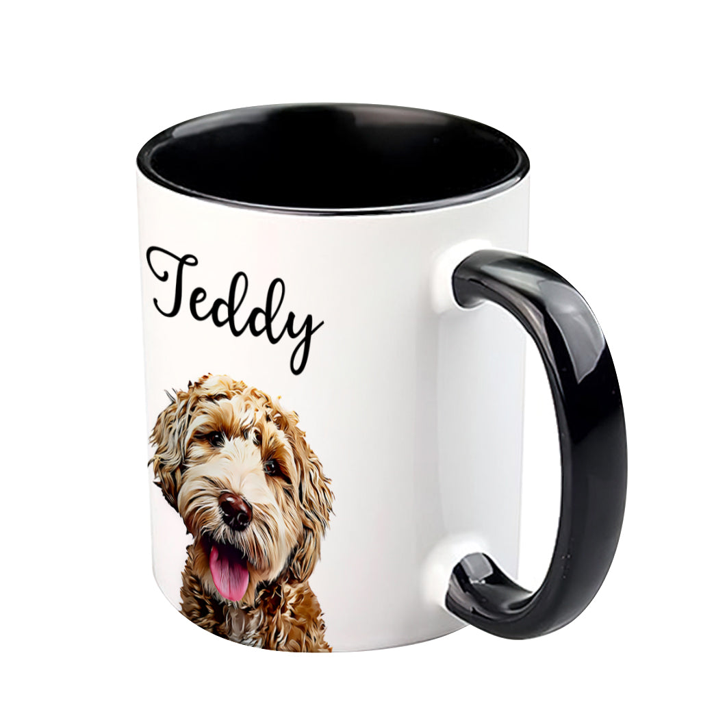 Dog Lover - Personalized Dog Accent Mug