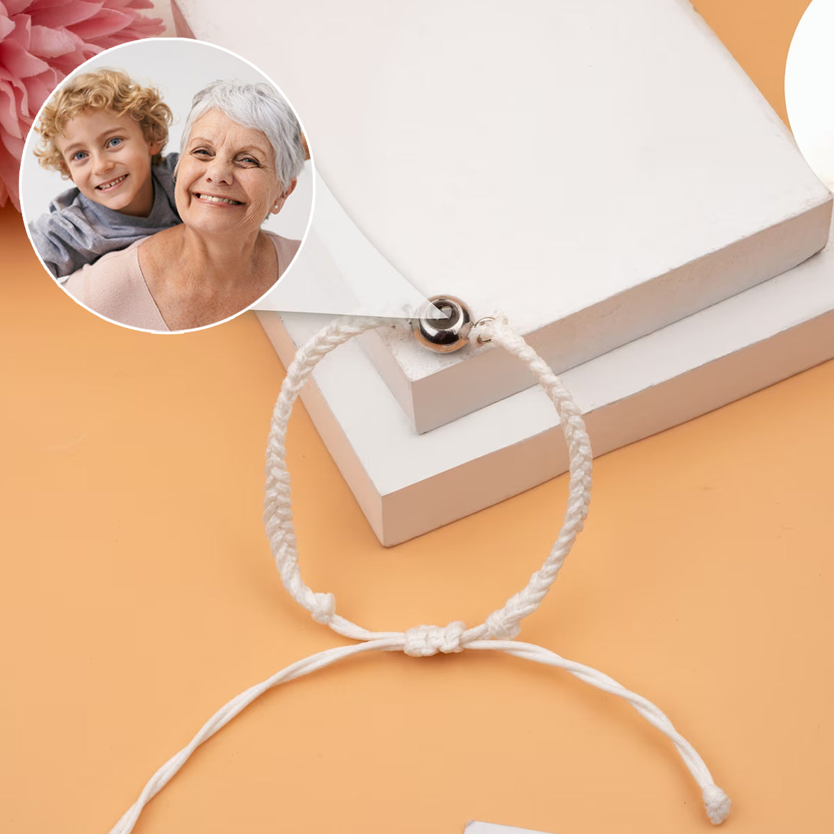 Sweetheart - Personalized Grandson Projection Bracelet