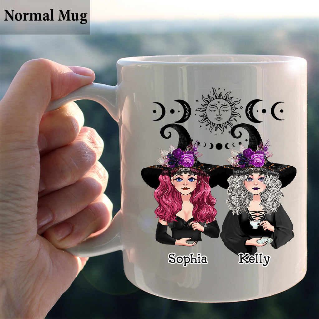 We Are Not Sugar And Spice - Personalized Witch Mug