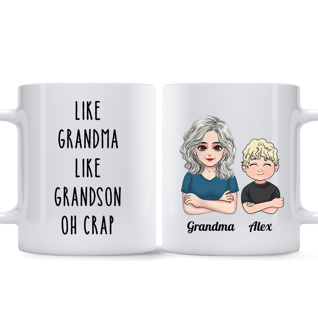 Oh Crap Like Mother Like Daughter - Gift For Mom, Grandma - Personaliz -  Pawfect House ™