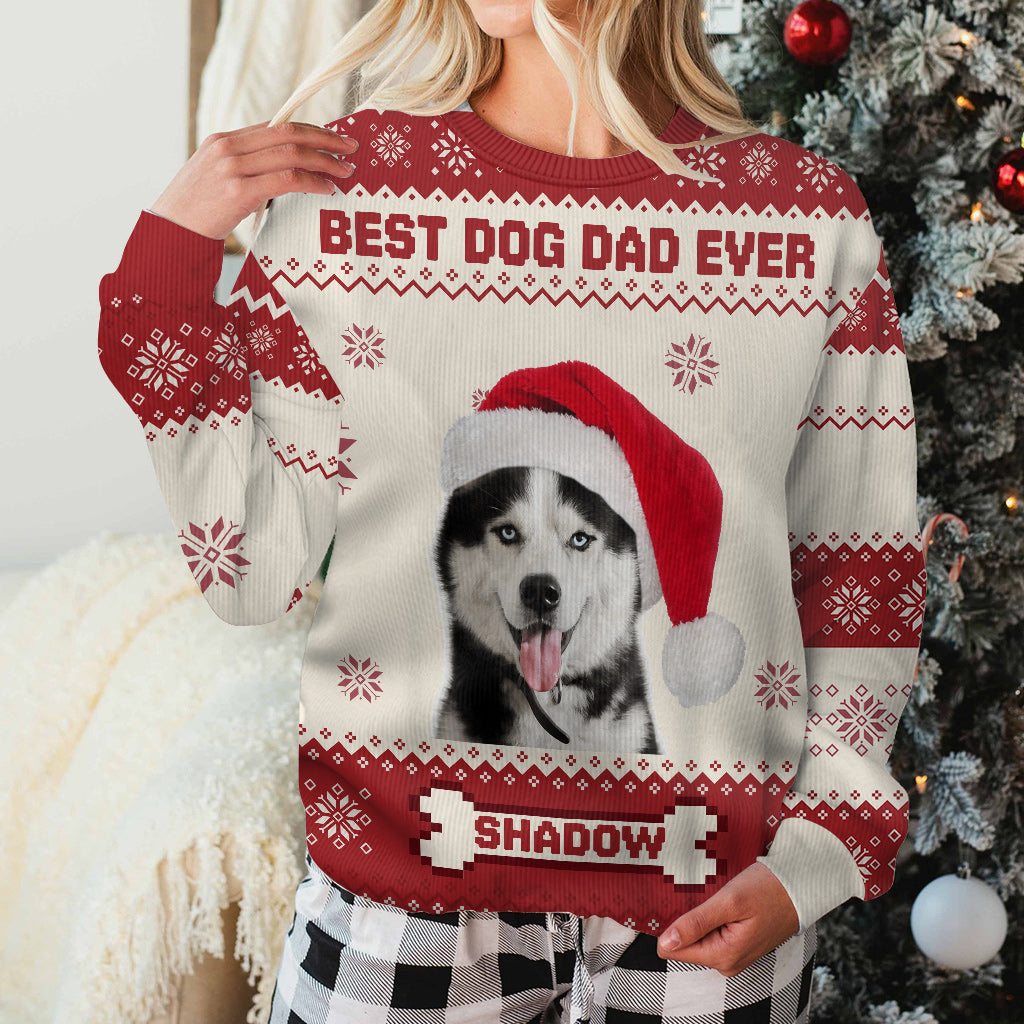 Merry Woofmas - Personalized Dog Ugly Sweater