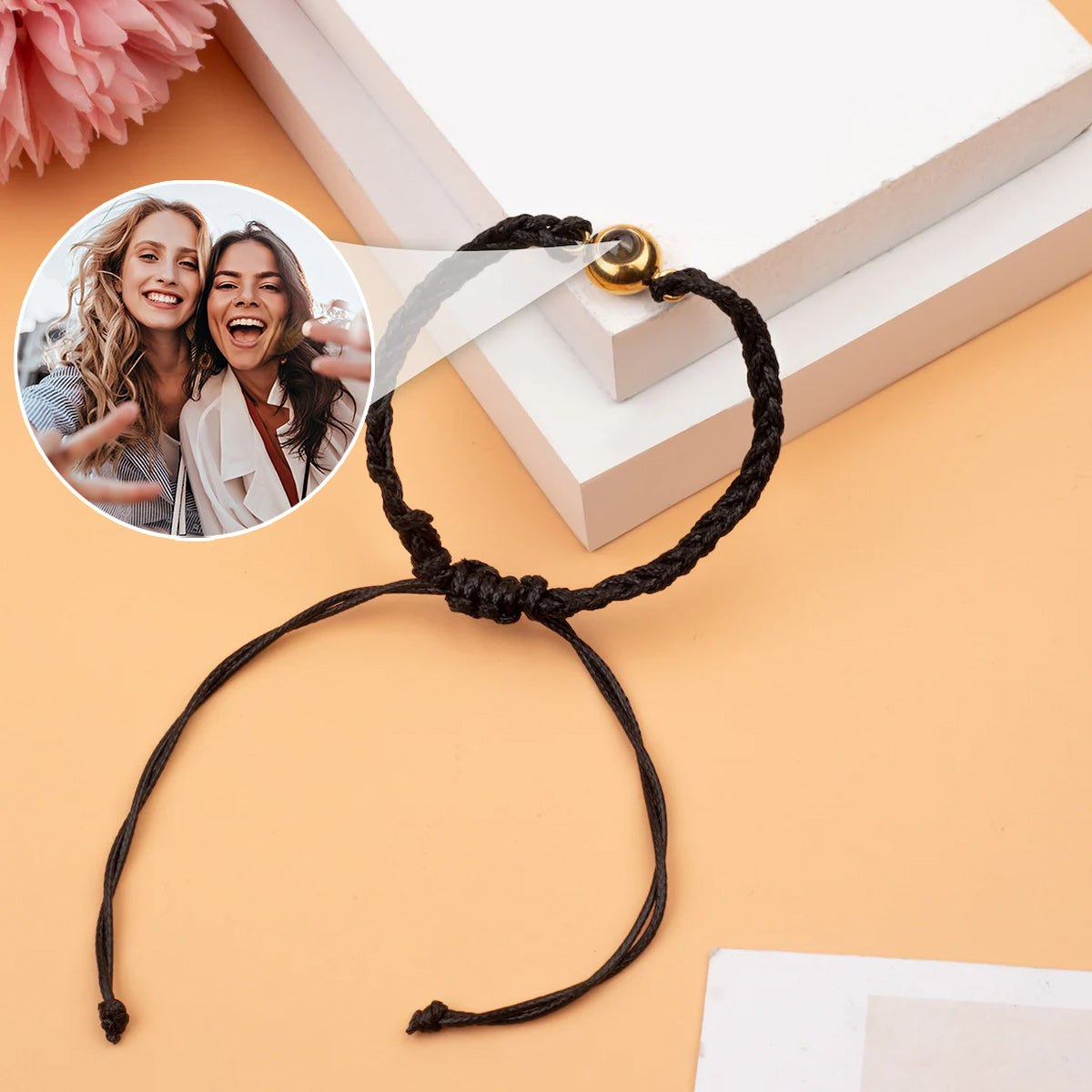 Bestie Forever - Gift for friend - Personalized Projection Bracelet