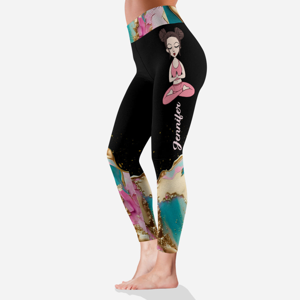 Meditation - Personalized Yoga Leggings