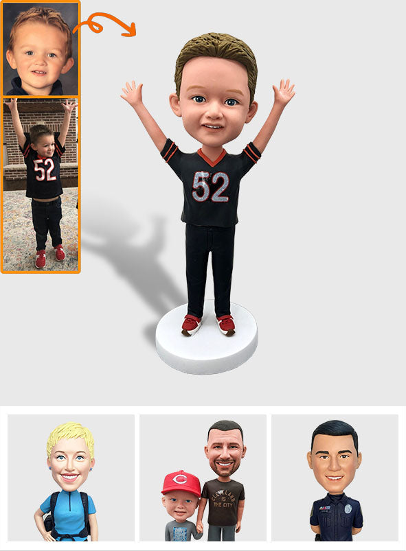 Best Grandson Ever - Gift for grandson - Personalized Bobblehead