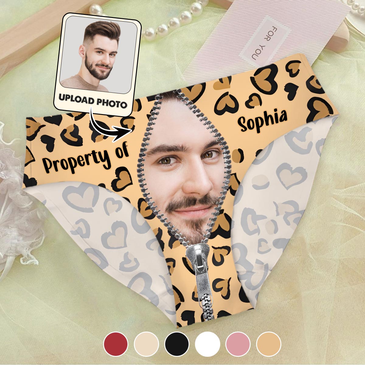 His Property - Personalized Couple Women's Briefs