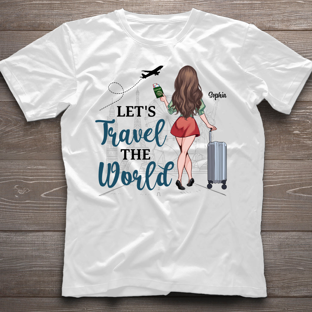 So The Adventure - Travelling gift for mom, daughter, granddaughter, wife, girlfriend, friend - Personalized T-shirt And Hoodie