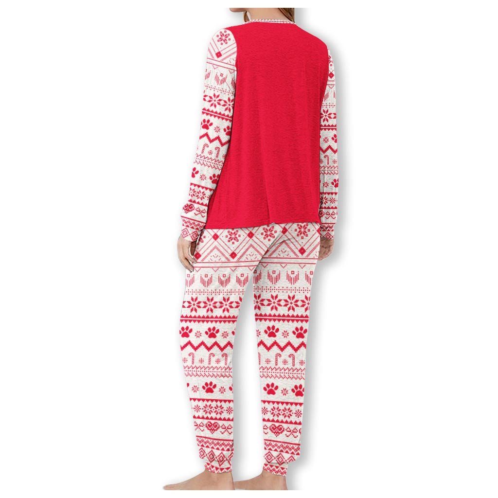 This Is My Christmas Pajama Shirt - Personalized Dog Pajamas Set